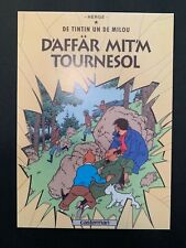 Tintin milou postcard d'occasion  Expédié en Belgium
