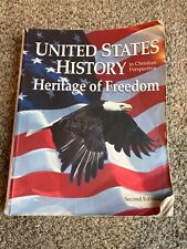 Abeka História dos Estados Unidos em Perspectiva Cristã Patrimônio da Liberdade 2ª Ed. comprar usado  Enviando para Brazil