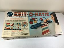 Knit O Matic Vintage Toy Kenner Automatic Knitting Machine No.1240 for sale  Shipping to South Africa