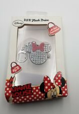 Used, Sakar 8 GB Disney Minnie Mouse USB Flash Drive Keychain Clip Jeweled Metal Magne for sale  Shipping to South Africa