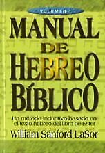 MANUAL DE HEBREO BIBLICO: VOLUME 1 / MANUAL DE BÍBLICOS Por William Sanford Muito Bom Estado comprar usado  Enviando para Brazil