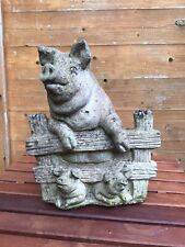 Weathered stone pig for sale  SHIPSTON-ON-STOUR