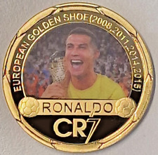 Souvenir Coin: Golden Coin for Christiano Ronaldo CR7 - Golden Metal Coin.#2 for sale  Shipping to South Africa