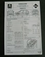 Fiche technique automobile d'occasion  France