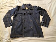 Henri Lloyd Denim Jacket Size XL Blue Double Button Jacket Good Condition (6) for sale  Shipping to South Africa