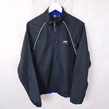 HELLY HANSEN Jacket Mens L Large Pullover Ultra Lightweight Half Zip Grey for sale  Shipping to South Africa