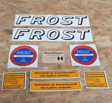 Frost frontlader aufklebersatz gebraucht kaufen  Wildeshausen