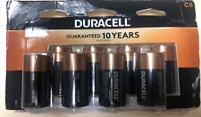 Baterías alcalinas MN14R8DWZ0017 Duracell Coppertop C 8 piezas cardadas segunda mano  Embacar hacia Mexico