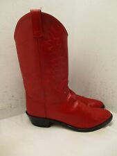 Red leather western for sale  Hemphill