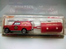 Majorette / #376 - Range Rover & Water Tank Trailer - Red - Fire Dept - Model x1 for sale  Shipping to South Africa