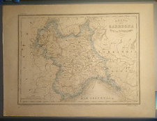 Antica mappa regno usato  Monfalcone