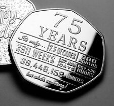 75th birthday silver for sale  EDINBURGH