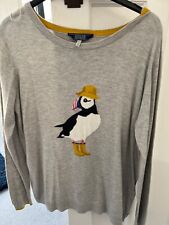 Joules puffin jumper for sale  ST. AUSTELL