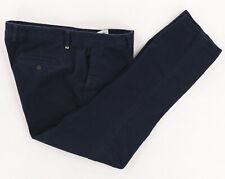 Spoke Chino Pants Men's 38 X 30 Navy Blue Build B Winter Heroes Cotton Blend for sale  Shipping to South Africa