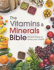 Vitamins minerals bible for sale  DUNSTABLE