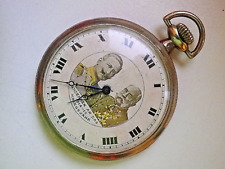 Rare Kaiser Uhr um 1915 84 Lot Silber mit feinem Werk und Bierzipf running for sale  Shipping to South Africa