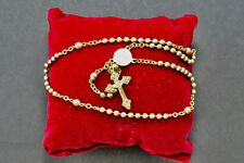 Vintage rosary gilded for sale  BEXLEY