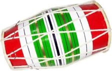 Wooden multicolor dholak for sale  Shipping to Ireland