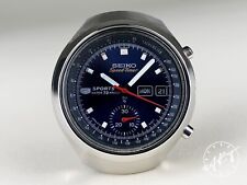 *RARO* Reloj vintage Seiko Speed-Timer automático cronógrafo esfera azul 6139-6000, usado segunda mano  Embacar hacia Argentina