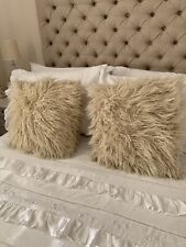 faux fur cushions for sale  WORKSOP