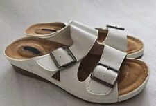 Pavers WOMEN'S WHITE Adjustable Mule Sandals Size uk 5 eu 38 , used for sale  Shipping to South Africa