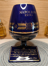 Flacon Napoléon extra cognac Martell décoré à la main, qui porte le numéro V 390, usado segunda mano  Embacar hacia Argentina