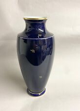 Vase bleu porcelaine d'occasion  Bois-d'Arcy