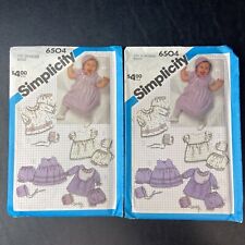 Simplicity pattern 6504 for sale  North Canton