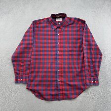 Camisa masculina vintage McGregor flanela bagpiper algodão azul tartan xadrez tamanho G comprar usado  Enviando para Brazil