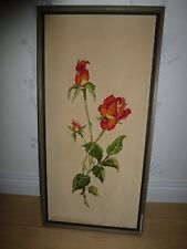 Stickbild handstickerei rosen gebraucht kaufen  Gadeland,-Wittorf