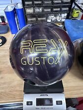 USADO - Bola de boliche - Peso perfurado radical "REAX GUSTO" 15 lb 8 oz - BOM! comprar usado  Enviando para Brazil