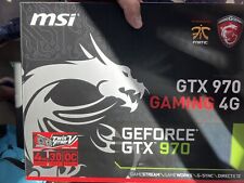 Placa de Vídeo MSI GeForce GTX 970 4GB 3.0 PCI-E (GTX 970 GAMING 4G)  comprar usado  Enviando para Brazil