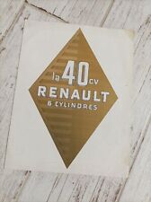 renault 40 cv d'occasion  Longeville-sur-Mer