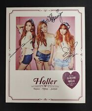 SNSD TTS [HOLLER] álbum PROMO assinado à mão real Kpop Girls' Generation, usado comprar usado  Enviando para Brazil