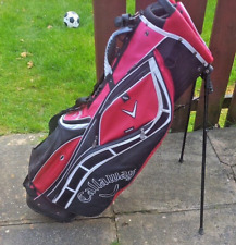 Used, callaway golf carry stand bag TROLLEY CART BAG for sale  Shipping to South Africa
