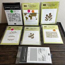 STAMPIN UP Embossing Folders Mixed Lot of 7 NEW Old Stock Scrapbook Crafts 2612 for sale  Shipping to South Africa