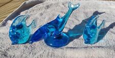dolphins blown glass signed for sale  Ludlow