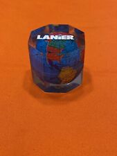 Vintage Lucite Acrílico Envolto Globo Terra Mundo Cubo 2 Polegadas Peso de Papel Usado  comprar usado  Enviando para Brazil