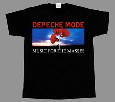 Camiseta preta nova DEPECHE MODE MUSIC FOR THE MASSES 3XL 4XL 5XL, usado comprar usado  Enviando para Brazil