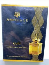 Old New Amouage Gold Ladies The Most Valuable Perfume in The Word  Hard to find for sale  Shipping to South Africa