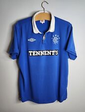 Kit de camisa de futebol Glasgow Rangers 2010/2011 casa camiseta azul Umbro G comprar usado  Enviando para Brazil