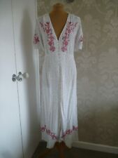 Monsoon white dress for sale  DUDLEY