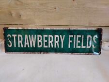 Strawberry fields metal for sale  CONGLETON