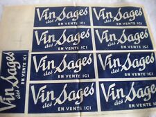 Vin sages vintage d'occasion  Bais