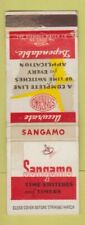 Matchbook cover sangamo for sale  Shipping to Ireland