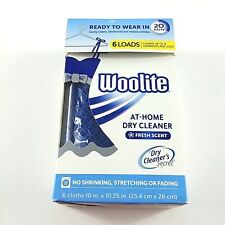 Limpiadora en seco Woolite 20 minutos en casa 6 paños aroma fresco LEER: caja manchas segunda mano  Embacar hacia Argentina