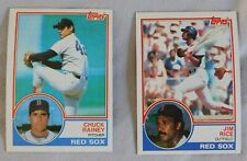 1983 Topps Boston Red Sox escolha um cartão de beisebol comprar usado  Enviando para Brazil