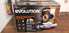 EVOLUTION TCT MULTI MATERIAL COMPOUND MITRE SAW R210 CMS 110V for sale  Shipping to South Africa