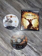 Lote de 3 jogos Sony PS3 God of War 1-3 Ascension testados frete grátis rápido comprar usado  Enviando para Brazil