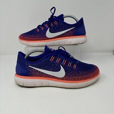 Nike Free RN Distance Blue Mens Size 9.5 Blue/Orange Running Shoes for sale  Shipping to South Africa